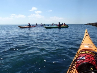  Remando por la costa 